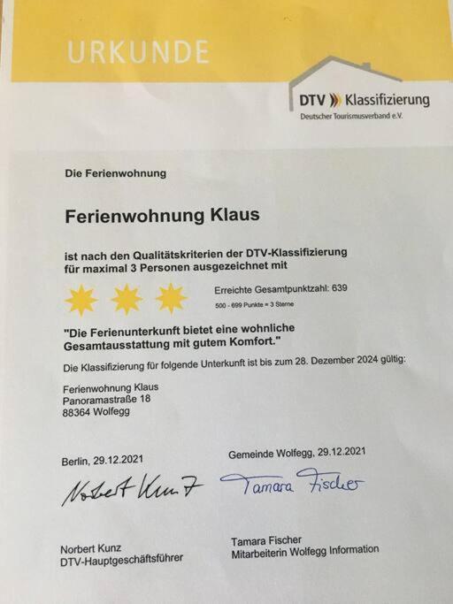 Ferienwohnung Klaus 볼페그 외부 사진